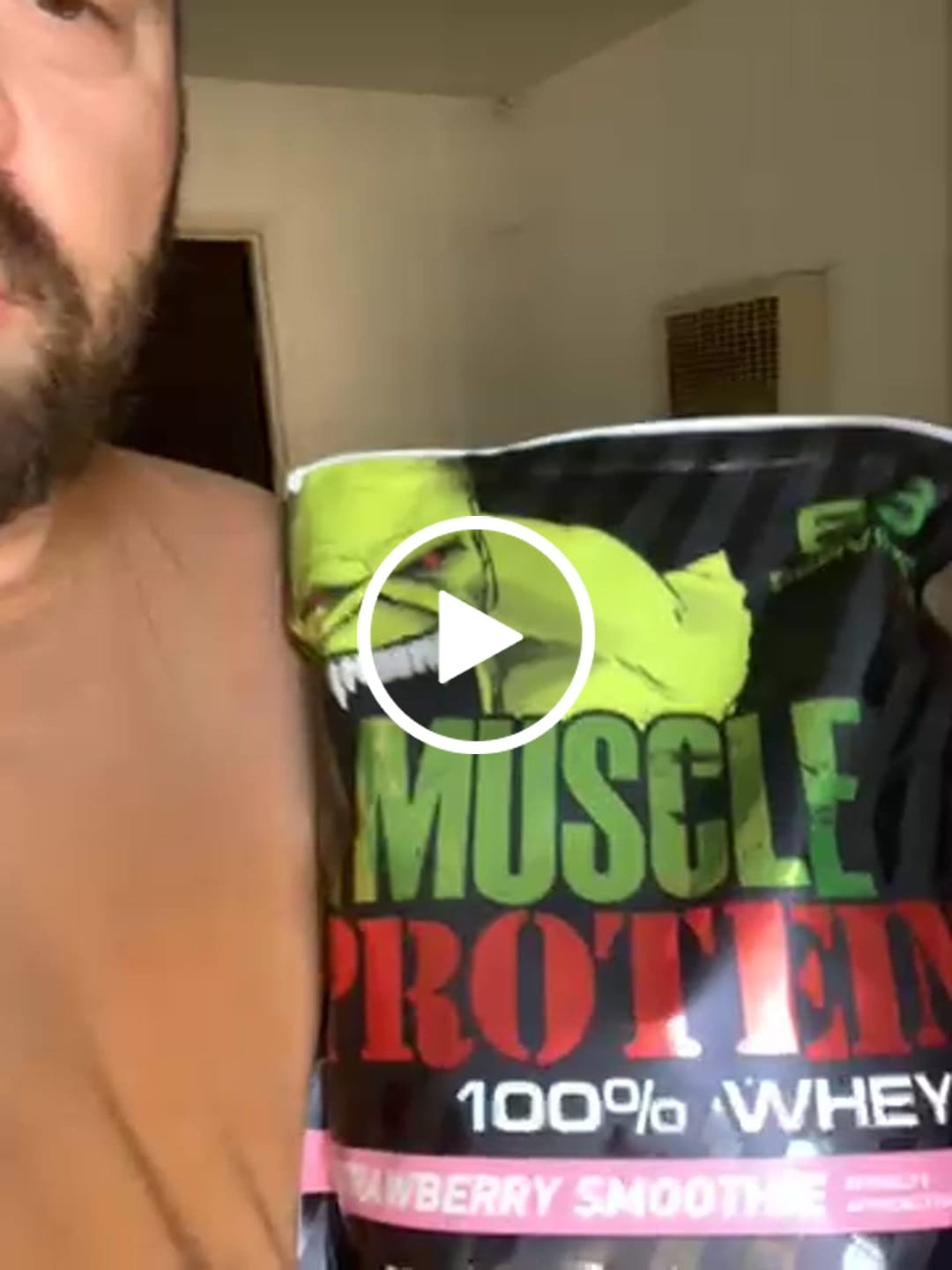 Customer video review of 100% Whey Protein Powder