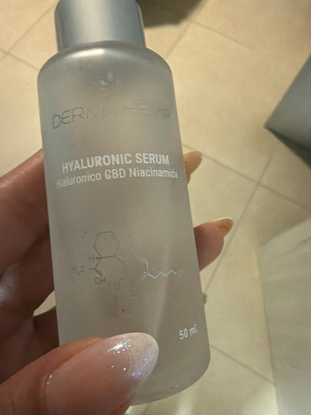 Customer photo review of Hyaluronic Serum | Hidratación Profunda y disminuye líneas de expresión