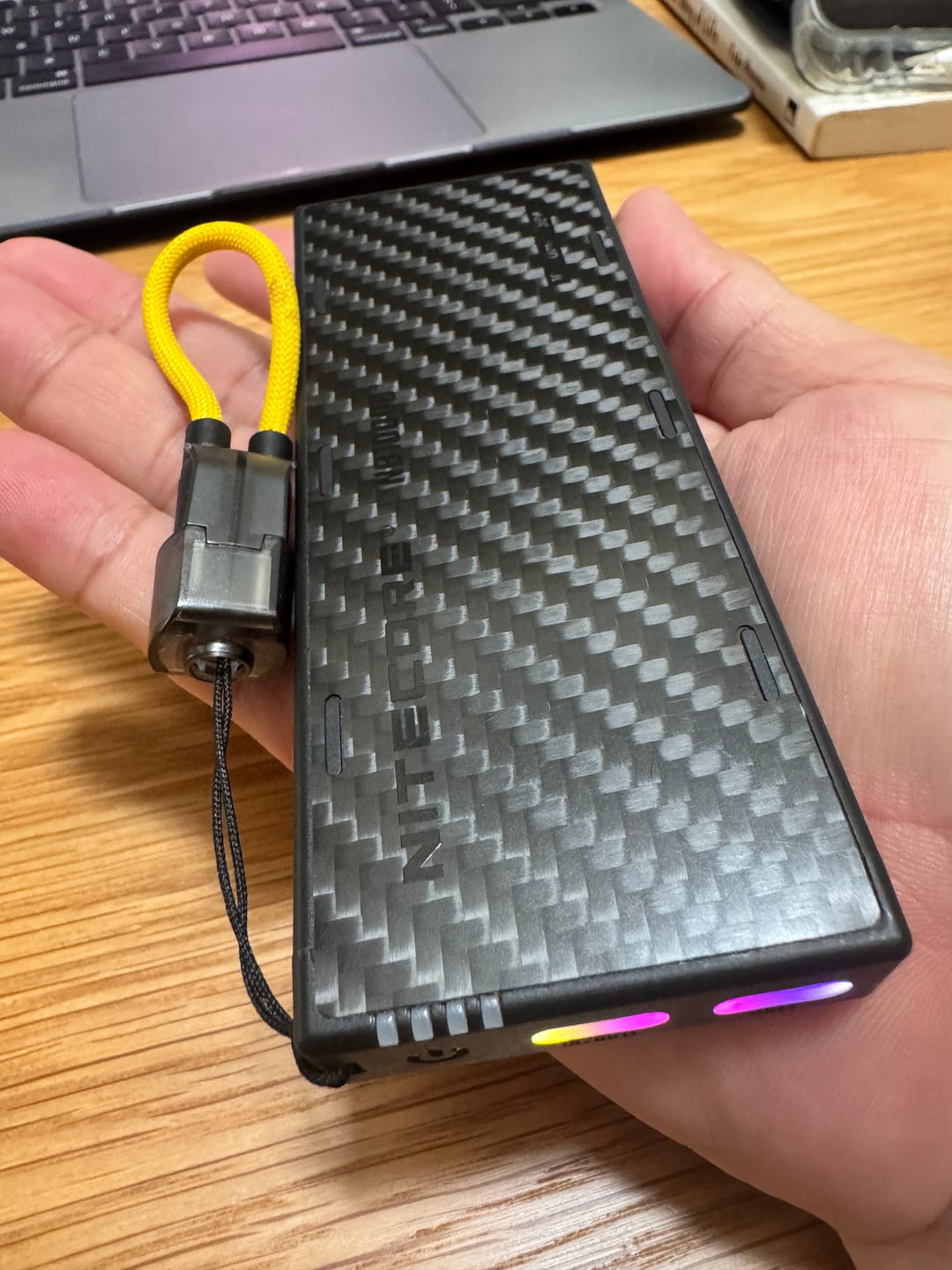 Customer photo review of NB10000 Carbon Fiber Energy Brick (10,000mAh 3A GEN4)