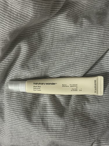 Customer photo review of كريم العين بالباكوشيول والأرز الأسود من هارو هارو – 20مل