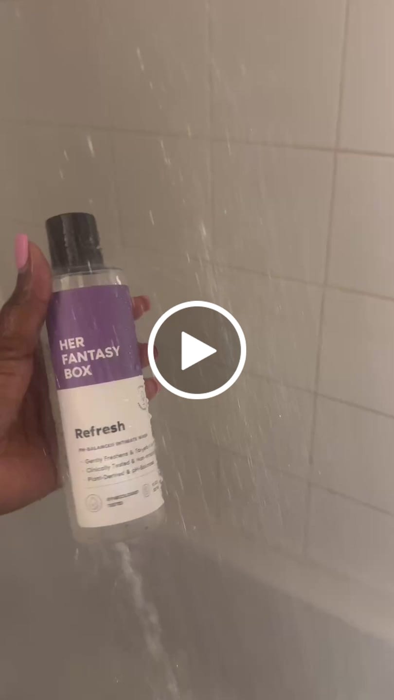 Customer video review of Refresh Plant Based Intimate Body Wash for Women - pH Balancing