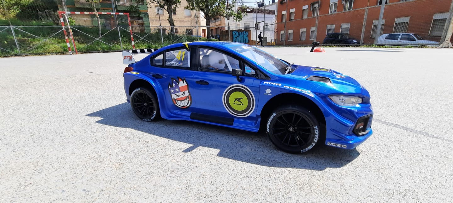Customer photo review of Rlaarlo 1/10 Scale RTR 4WD Carbon Fiber Brushless RC Rally Car | XTS-S10