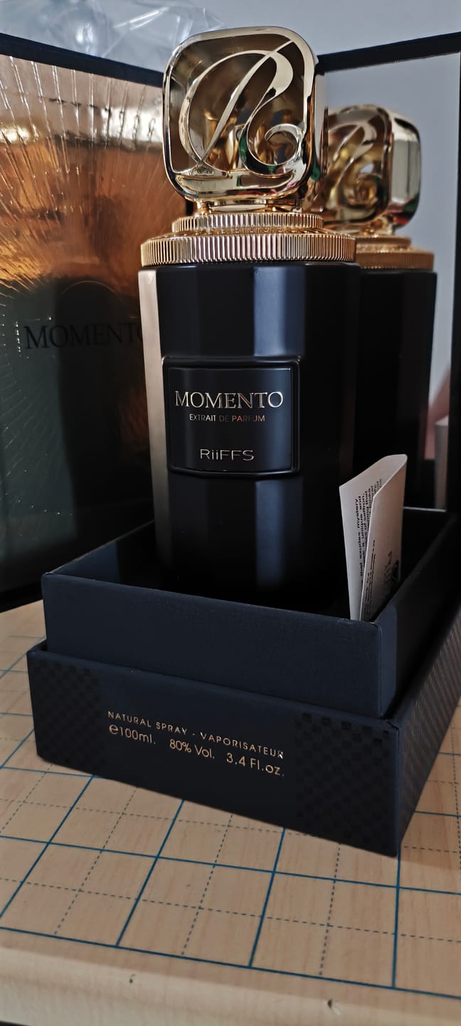 Customer photo review of Perfume Riiffs Momento 100ML EDP