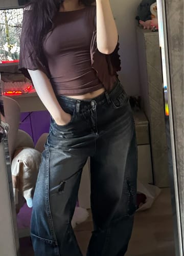 Customer photo review of 'OBSIDIAN' JEANS