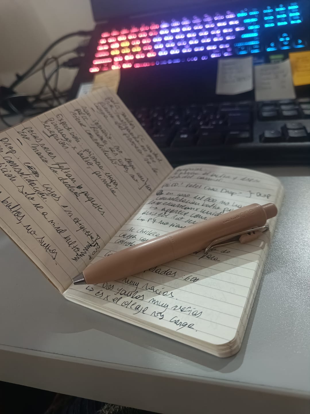 Customer photo review of Uni-ball One P - Bolígrafo Tinta Gel de Colores 0,38 mm