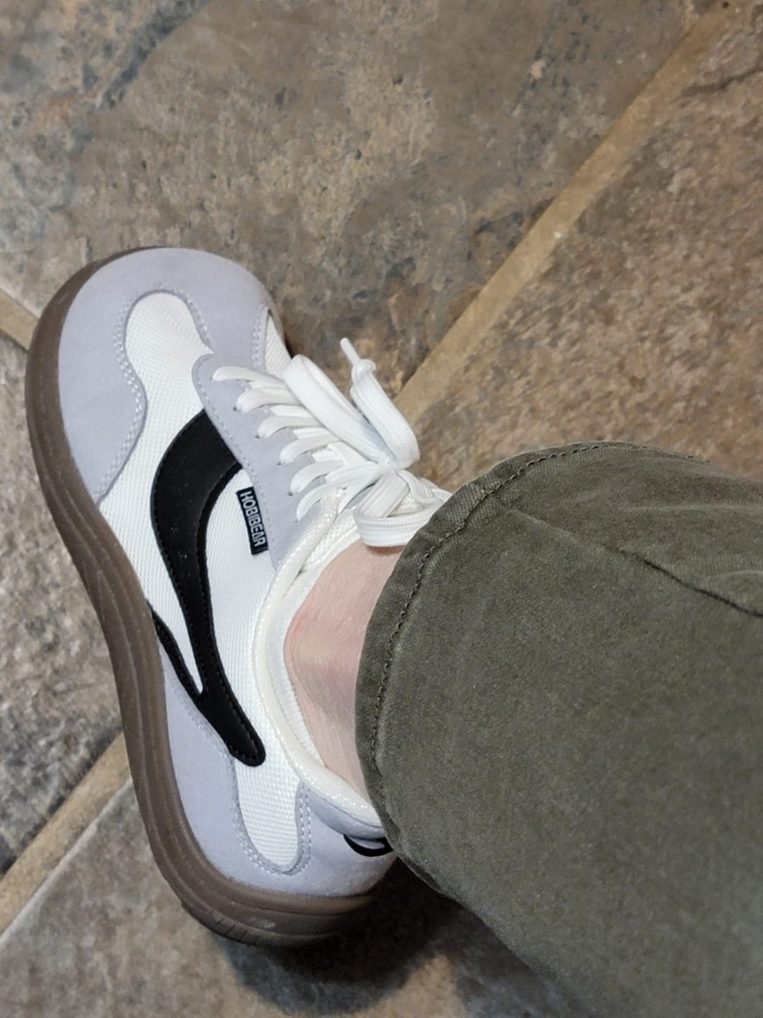 Customer photo review of Dawn - Wide Toe Shoes