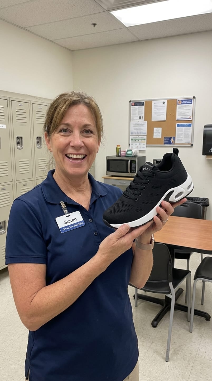 Customer photo review of Gymfit AllDay Comfort Pro Skor