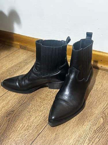 Customer photo review of BOTIN WESTERN NEGRO 5548
