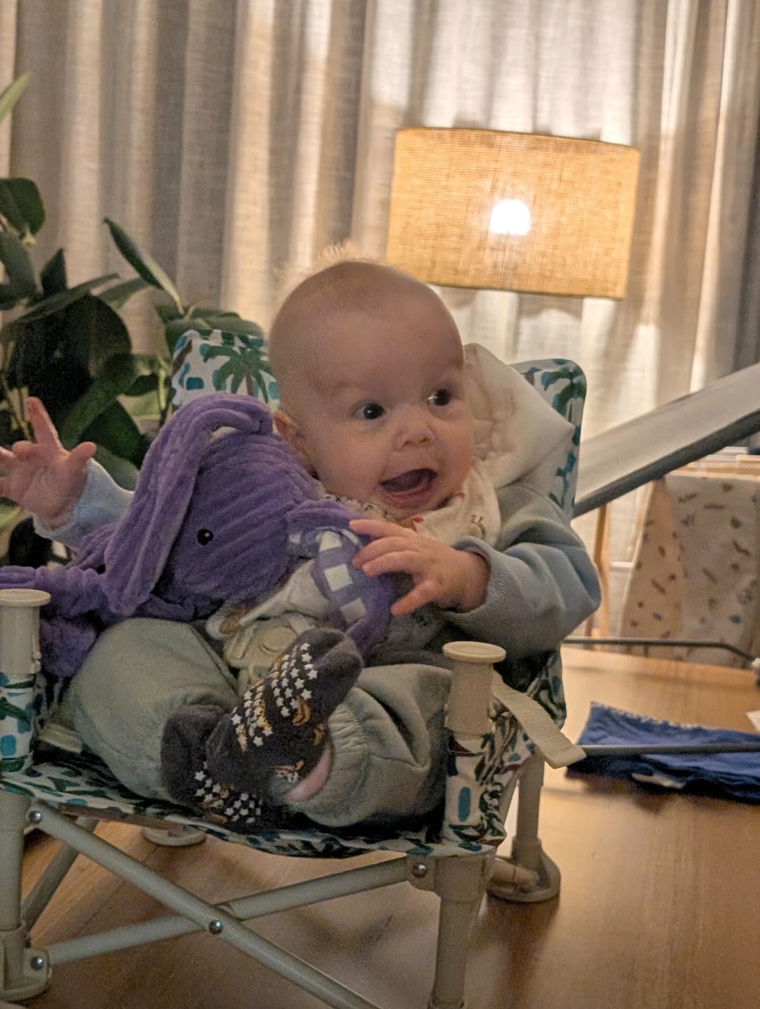 Customer photo review of Sailor baby chair v2