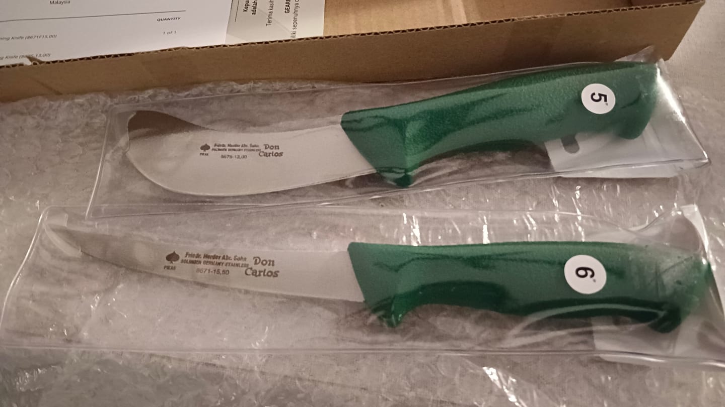 Customer photo review of F. Herder 6" Boning Knife (8671F15,00)