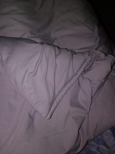 Customer photo review of CloudCool™ Cooling Comforter
