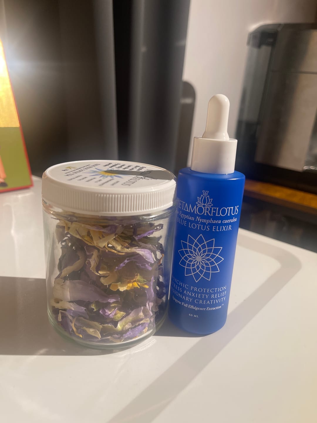 Customer photo review of True Blue Lotus Spagyric Elixir