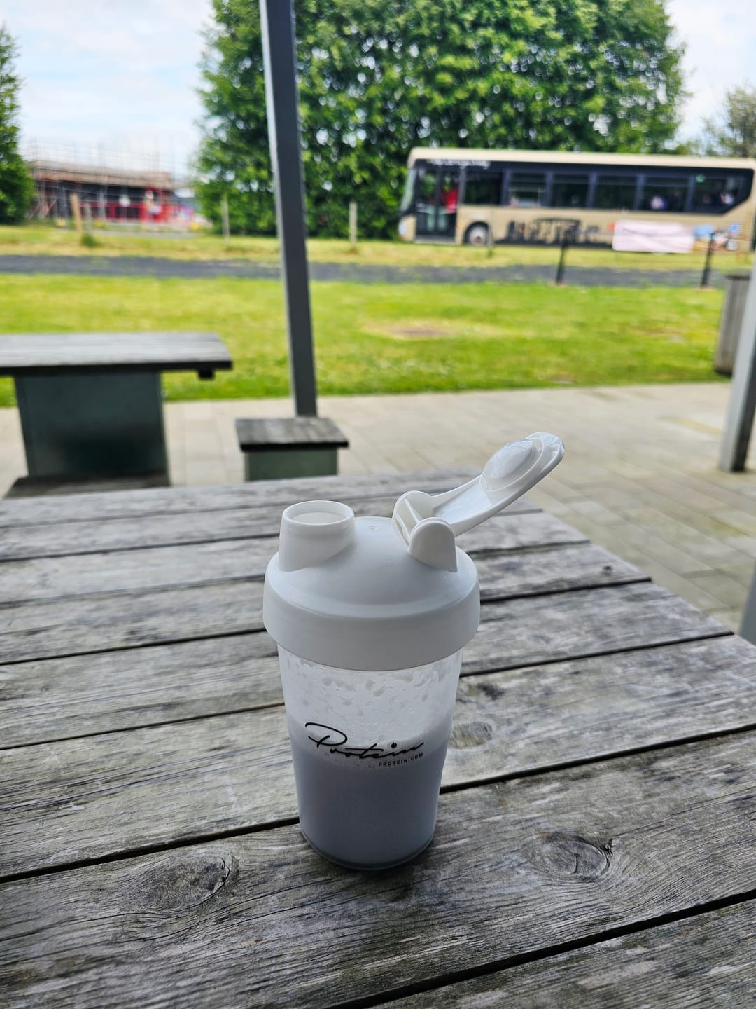 Customer photo review of Free Protein Shaker | 400ML