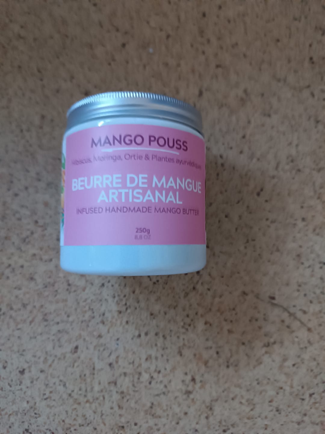 Customer photo review of Beurre de mangue artisanal POUSS