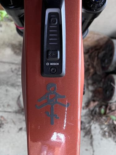 Customer photo review of Kleiner Mann auf Rad mit Helm!
