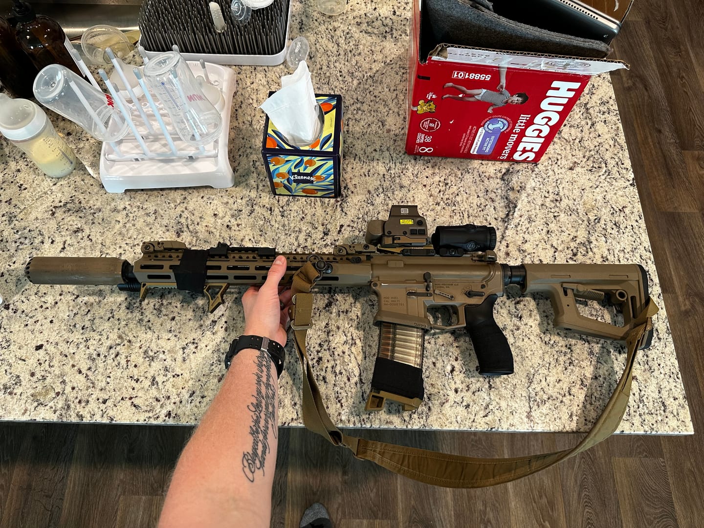 Customer photo review of The Pistol Grip
