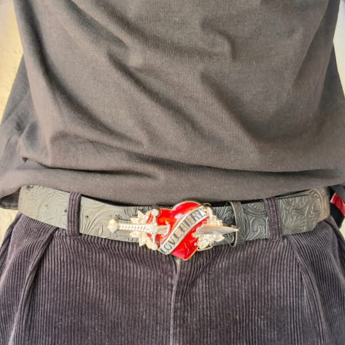 Customer photo review of 'LOVE HURTS' BELT