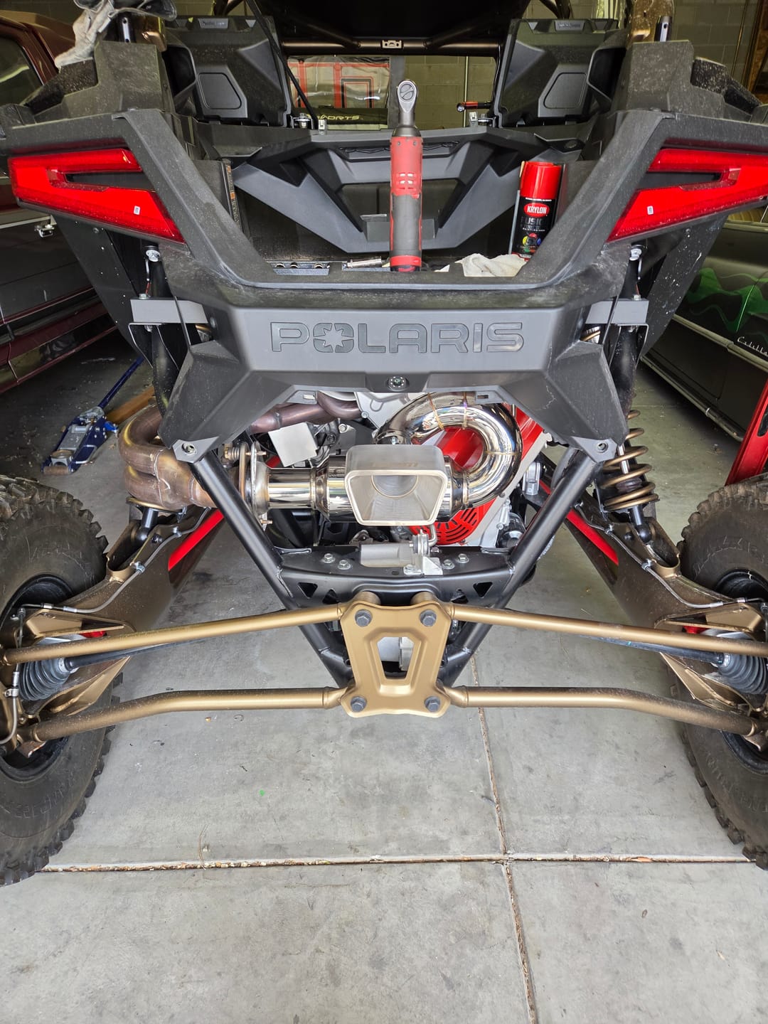 Customer photo review of RPM Polaris RZR Pro R 3" Sport Muffler W/ 3" Tip