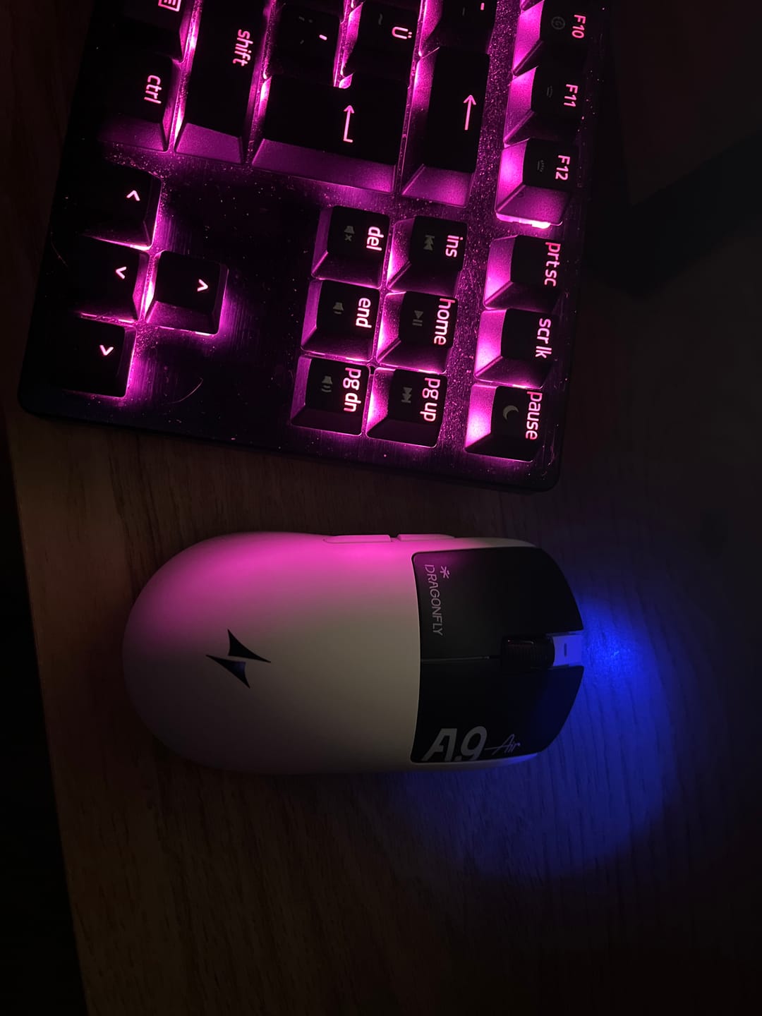 Customer photo review of ATK Dragonfly A9 Air Series Wireless Mouse