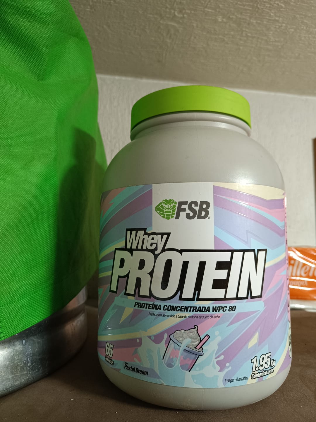 Customer photo review of Proteína Sabor Gourmet