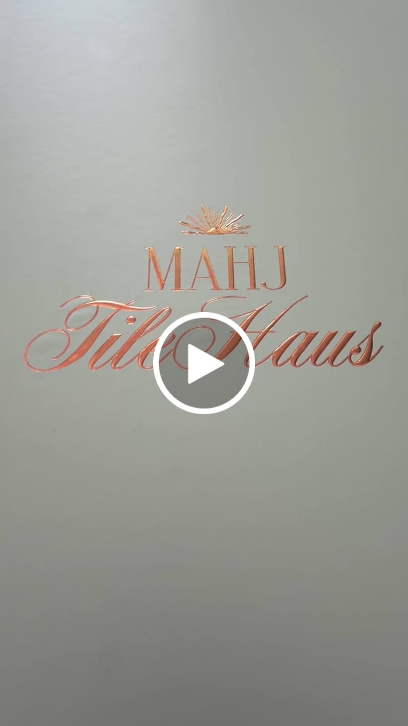 Customer video review of Tortoiseshell Mahjong Racks