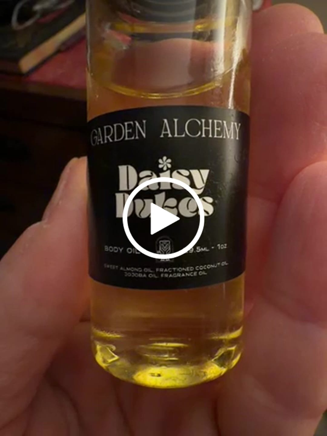 Customer video review of DAISY DUKES BODY OIL