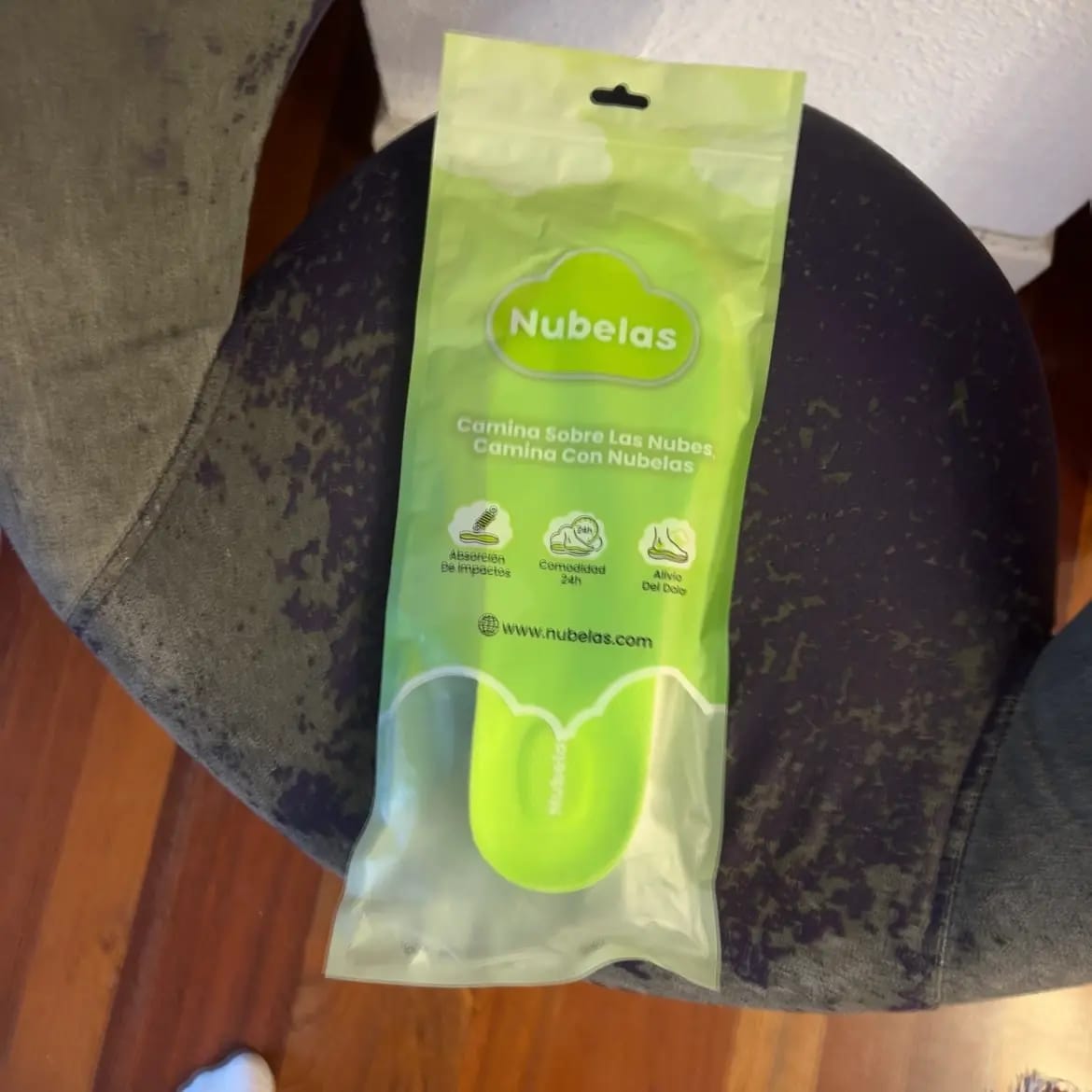 Customer photo review of Plantillas Nubelas | Comodidad en cada pisada