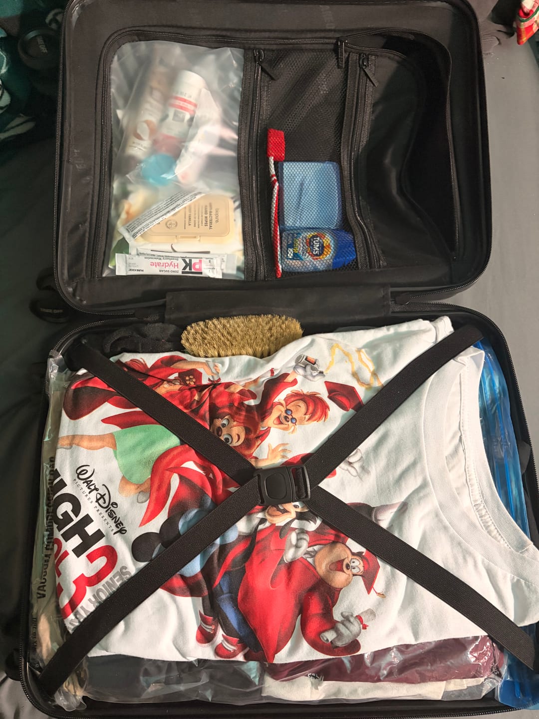 Customer photo review of Personal Item Suitcase 3.0+ (GREEN Tab)