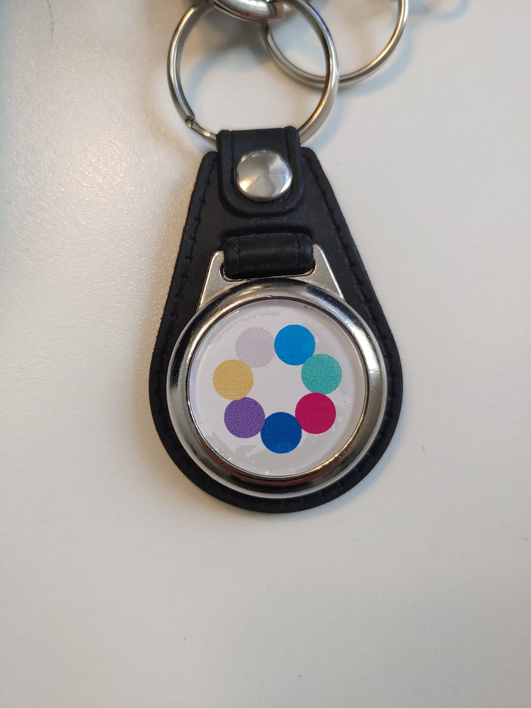 Customer photo review of Schlüsselanhänger-Bundle Leder 3x dein Foto für nur 19,90 €
