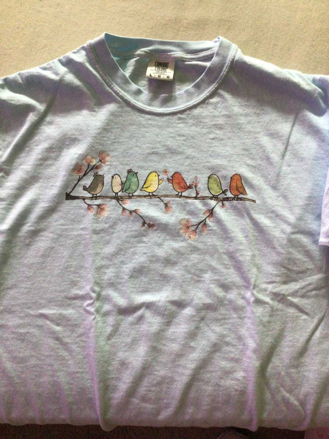 Customer photo review of Blossom Buddies T-Shirt