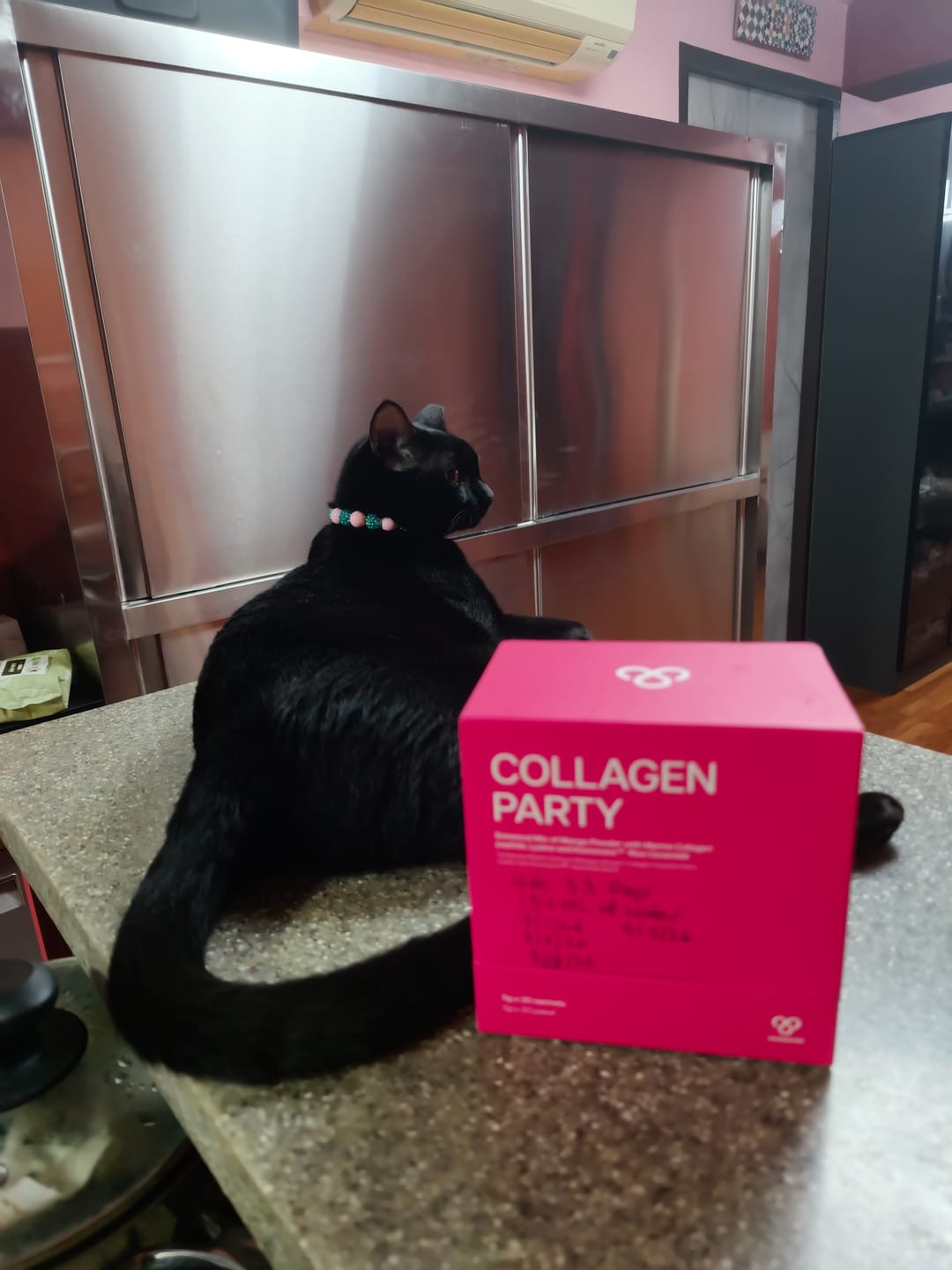 Customer photo review of Ventamin Collagen Party: Doctor-Formulated Drink Mix for Firmer, Tighter, Younger Skin