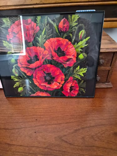 Customer photo review of Crimson Poppies