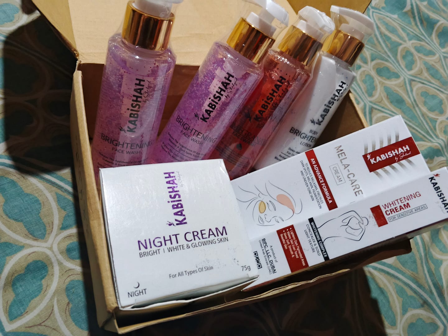 Customer photo review of Dual Action Glow Set
