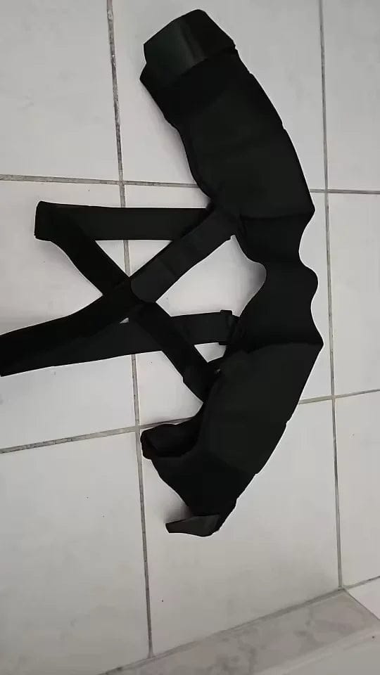 Customer photo review of Double Shoulder Compression Brace