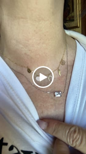 Customer video review of COLLANA LUCKY CHARM