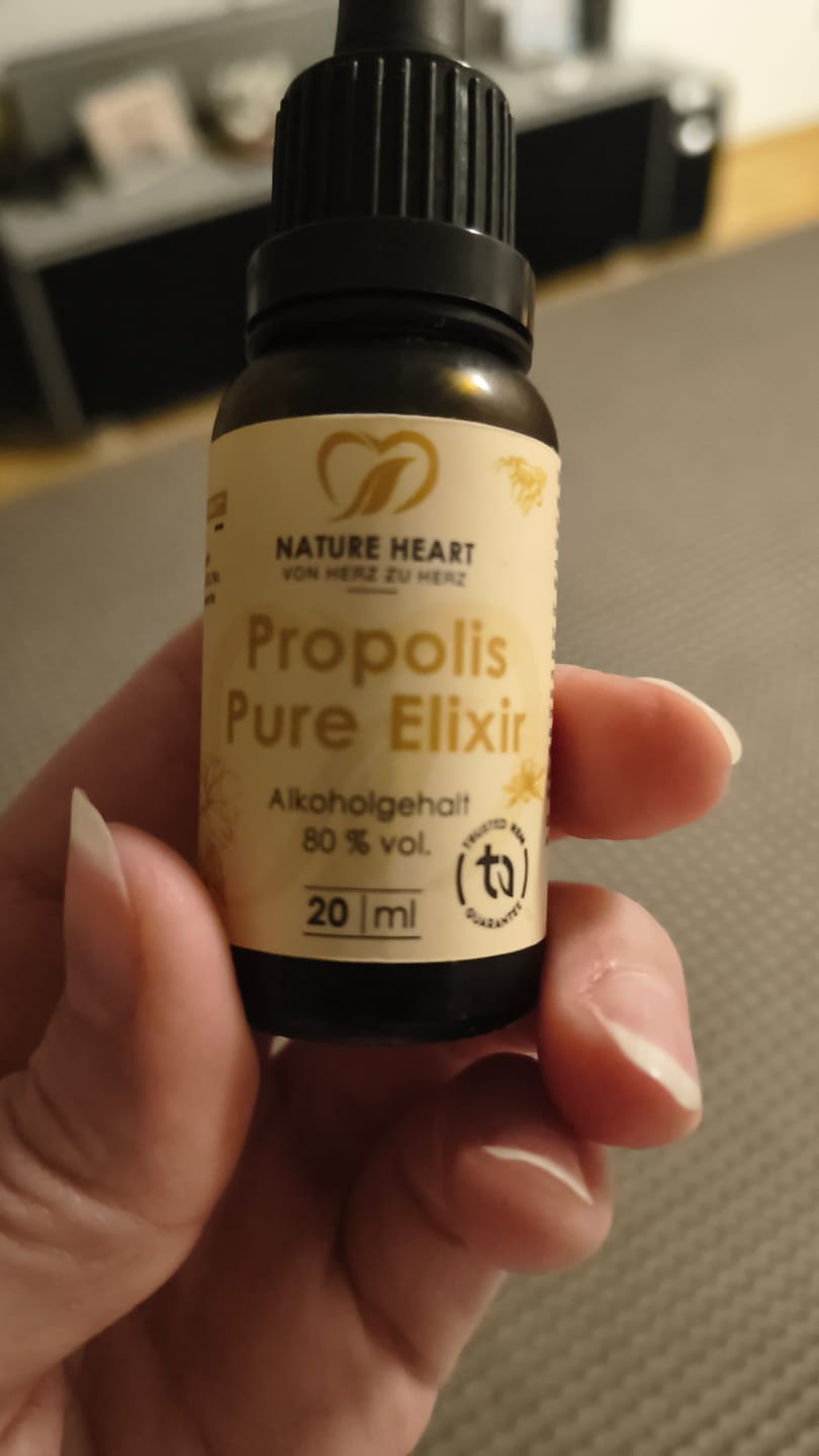 Customer photo review of Propolis Pure Elixir - Tropfen