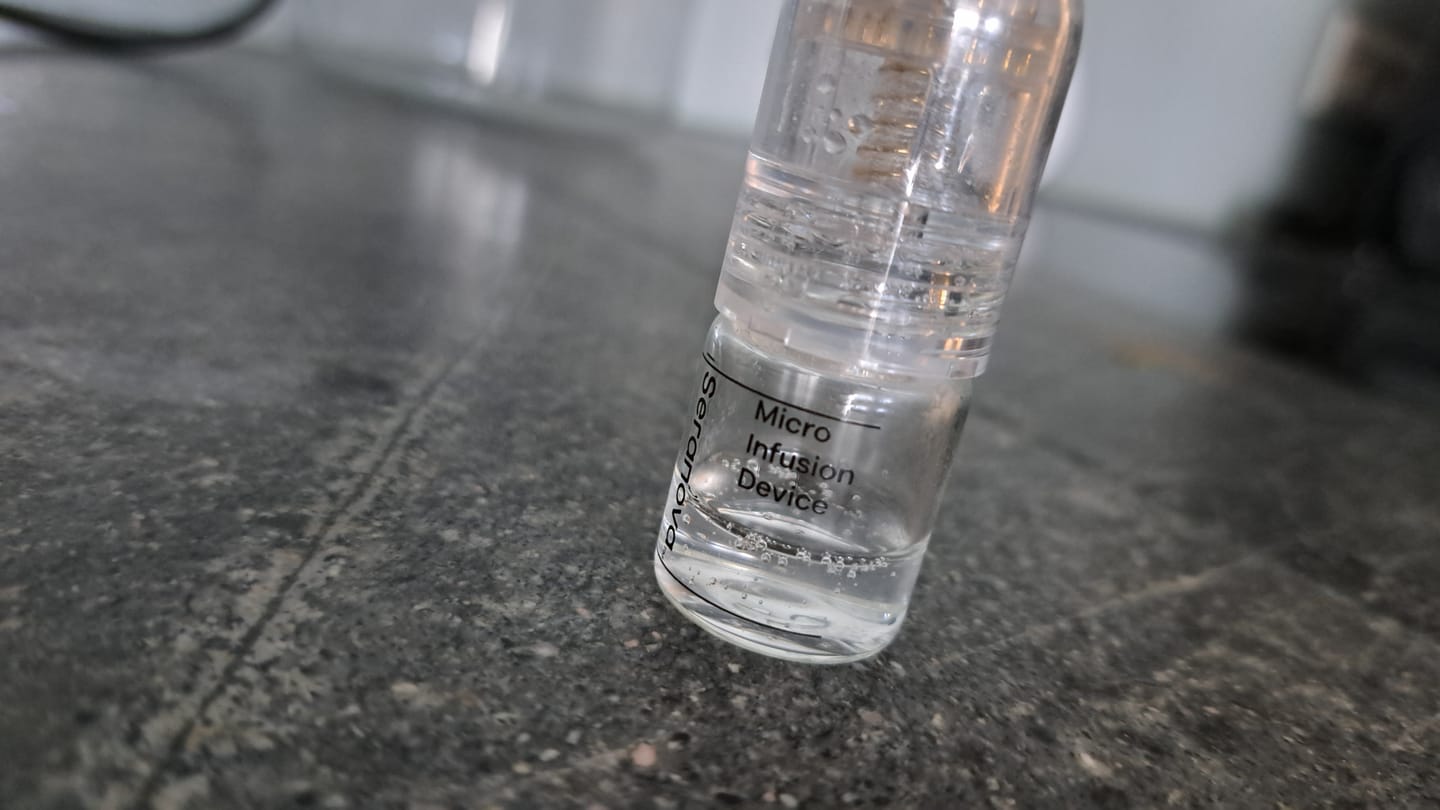 Customer photo review of Seranova Micro Infusion System™ 3 Monate