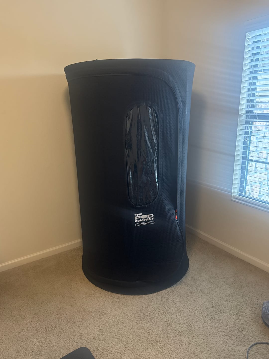 Customer photo review of The Sauna Pod 2.0