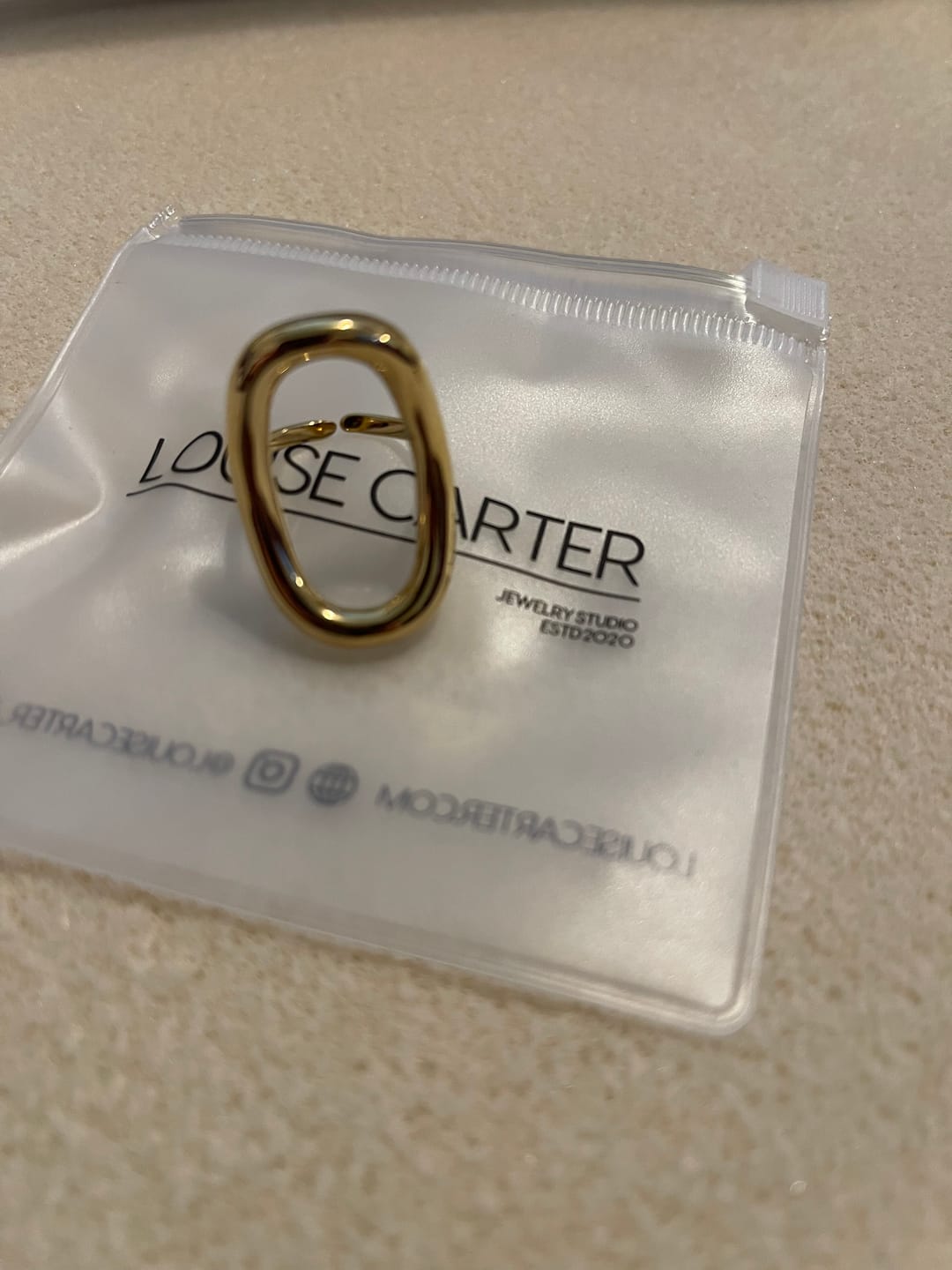 Customer photo review of Moonwave Ring (Bundle)