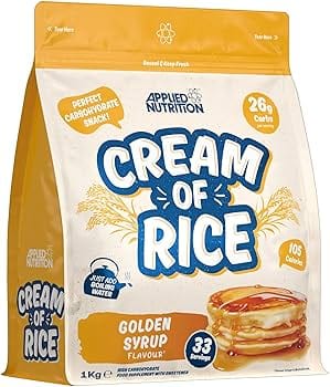 Customer photo review of Applied Nutrition Cream of Rice Golden Syrup 1kg