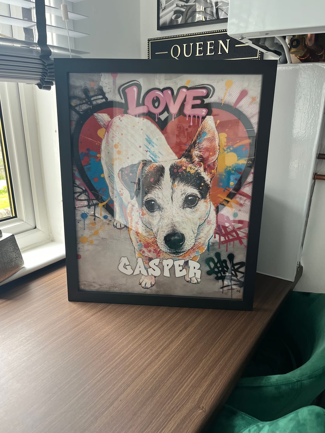 Customer photo review of Urban Pop - Personalised Poster