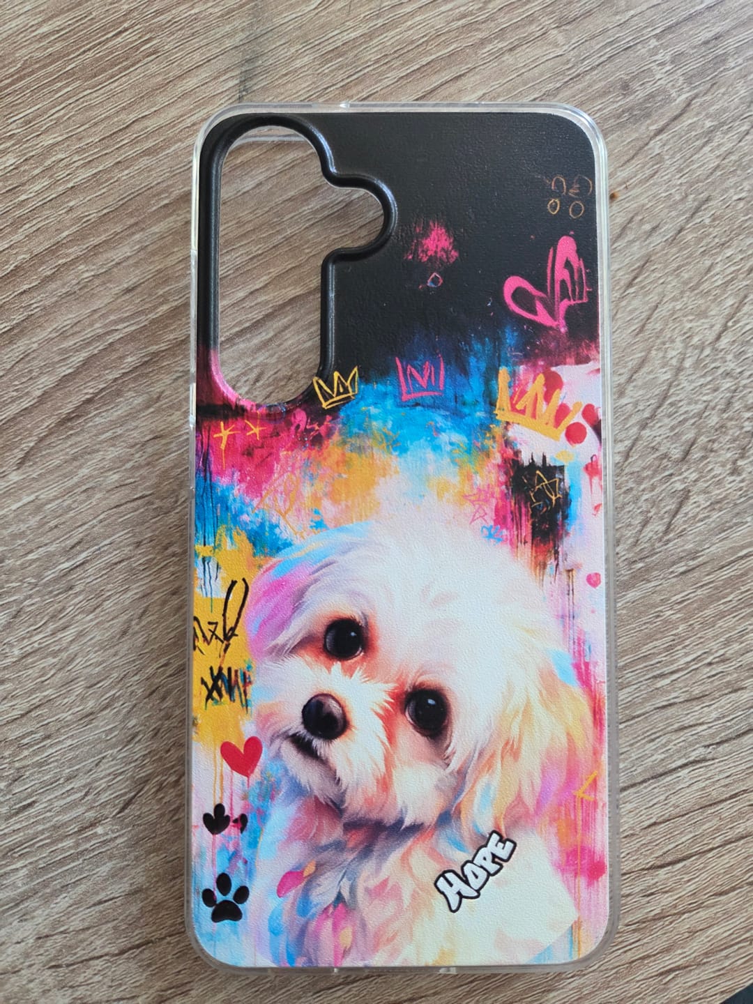 Customer photo review of Personalisierte Handyhülle - Graffiti