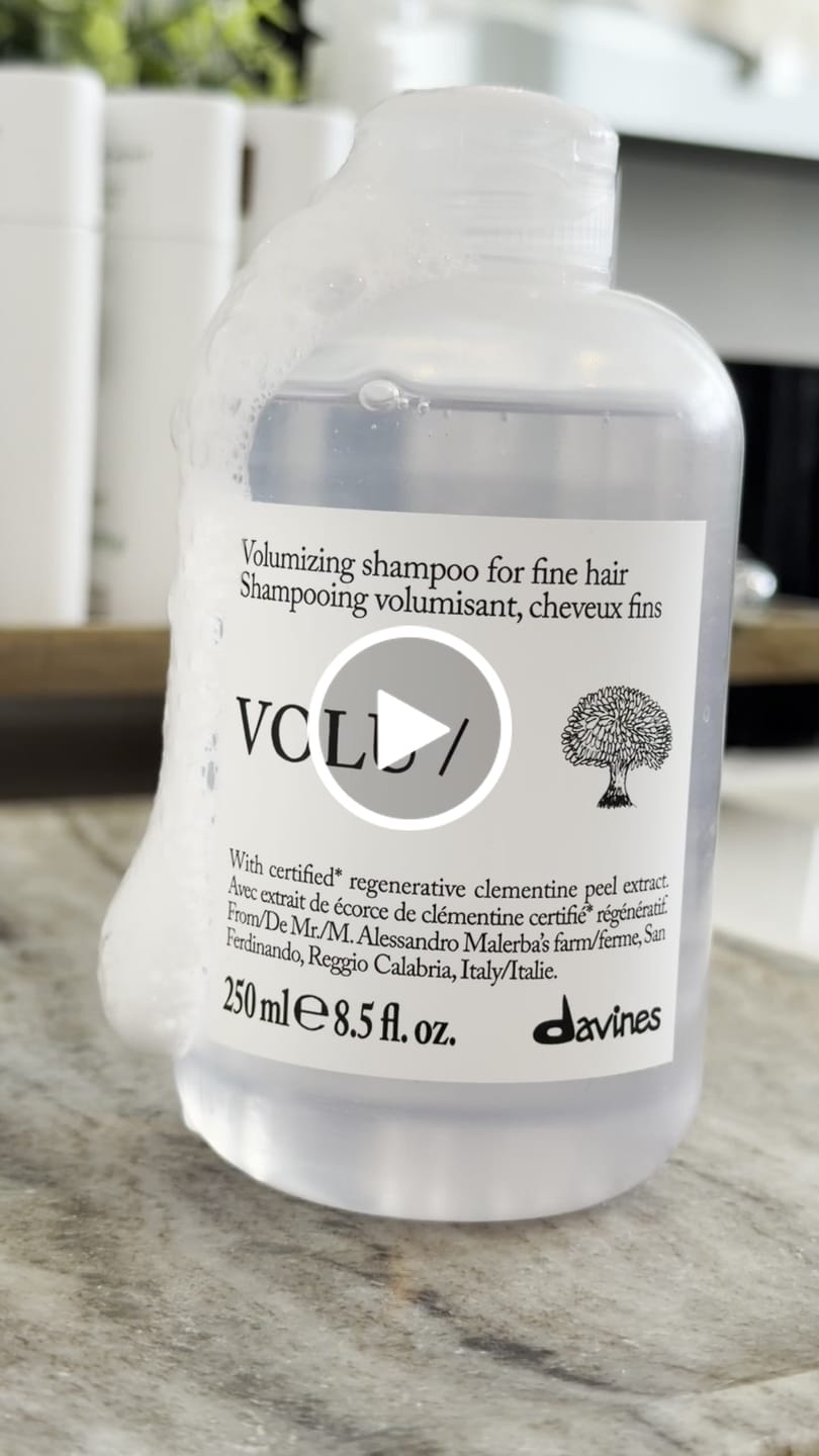 Customer video review of VOLU Shampoo