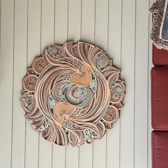Customer photo review of Koi and Lotus