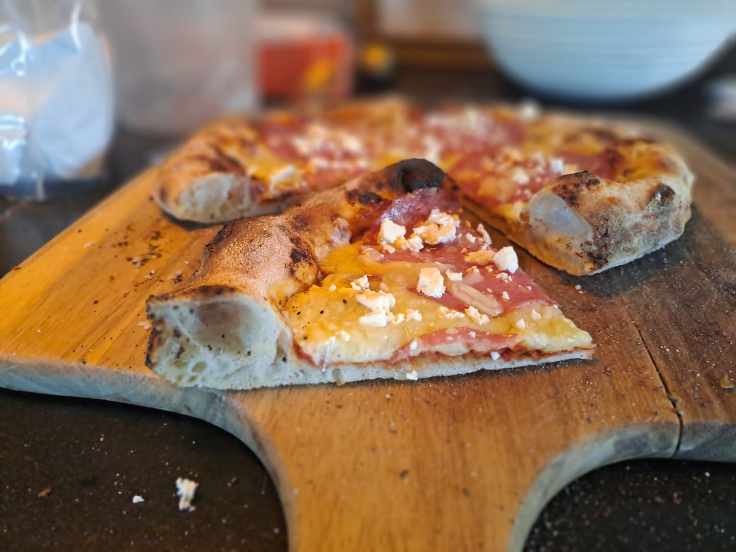 Customer photo review of Caputo | 00 Pizzeria Flour (Blue) 5KG