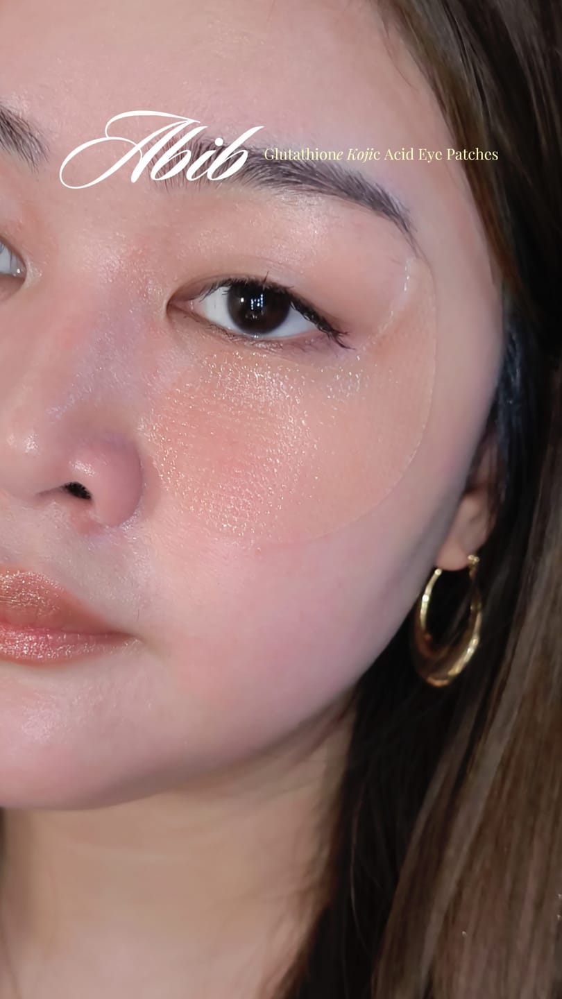 Customer photo review of Glutathione kojic acid eye patch Vita jelly