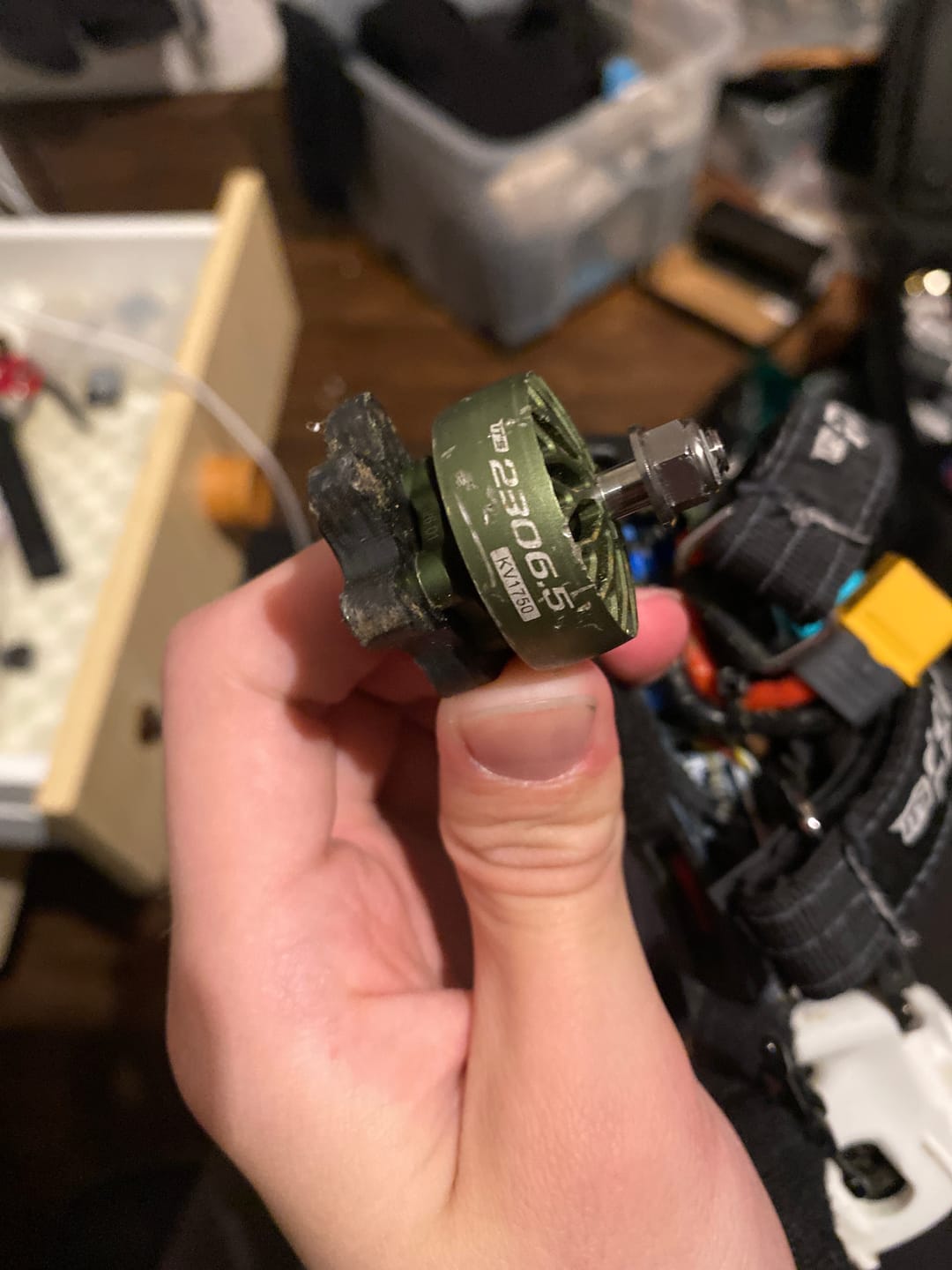 Customer photo review of it's 2306.5 1750KV Motor