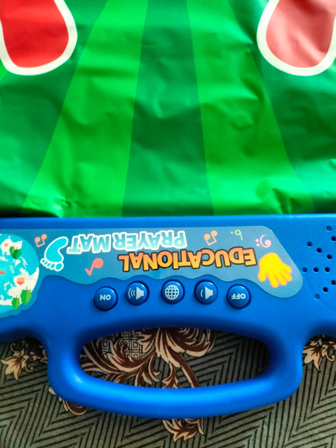 Customer photo review of Prayer mat for kids | make kids Enjoy learning salah