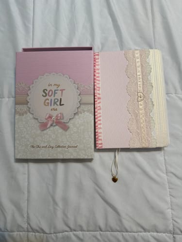 Customer photo review of In My Soft Girl Era Bullet Journal | A5 | 120 gsm (Dot Grid)