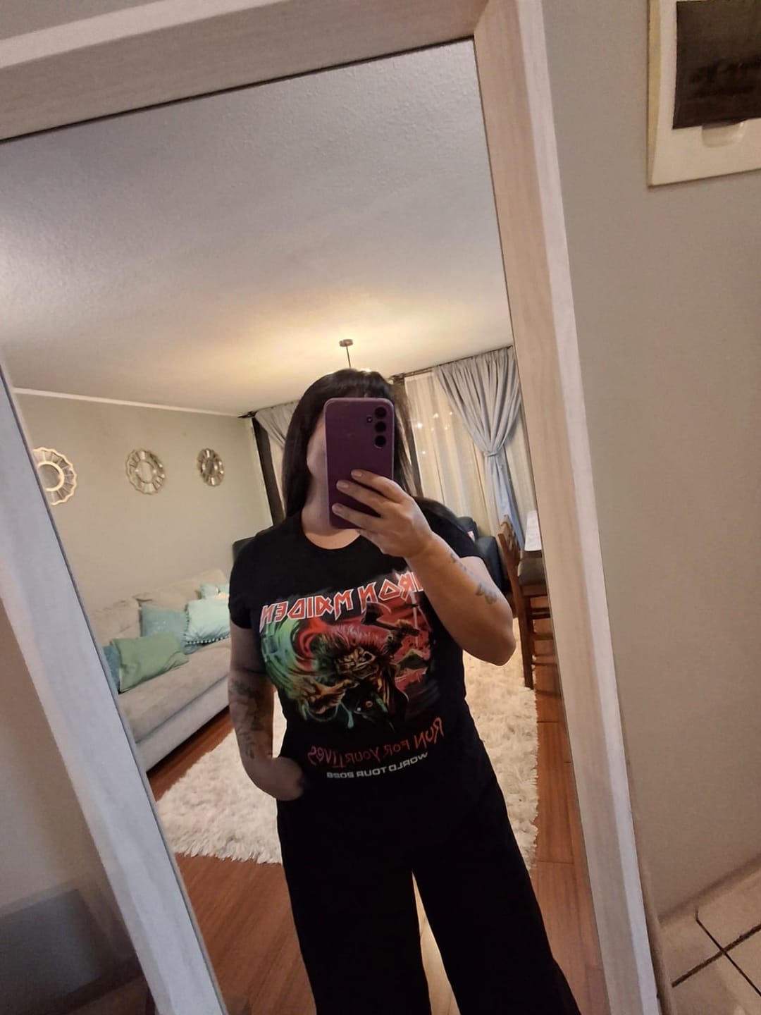 Customer photo review of Iron Maiden – Run For Your Lives Tour 2026